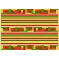 thumbnail image 1 of Ahgly Company Machine Washable Indoor Rectangle Transitional Mahogany Brown Area Rugs, 4' x 6', 1 of 7