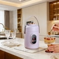 thumbnail image 1 of Multifunctional Portable Slow Cooker With Ceramic Glaze Inner And Steamer For Cooking Soup Rice Porridge, 1 of 5