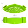 thumbnail image 2 of Passoire à Clip pour Casseroles et Poêles, Passoire à Clipser Fabriquée par la FDA, Silicone Résistant à la Chaleur, Facile à Utiliser et à Ranger, Va au Lave-Vaisselle, 2 of 5