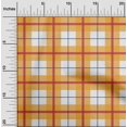 thumbnail image 1 of oneOone Georgette Viscose White Fabric Madras Check Sewing Craft Projects Fabric Prints By Yard 42 Inch Wide, 1 of 4