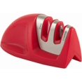 thumbnail image 1 of The Kitchen Knife Sharpener is Equipped with Sharp Straight Serrated Scissors Blades, and The Auxiliary Knife Helps to Repair and Restore The Blades, Making Them sharper and More Useful (red), 1 of 8