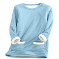 thumbnail image 2 of Ladies‘ Cozy Tracksuit Set with Fleece Lined Sweatshirt and Stretchy Sweatpants, 2 of 7