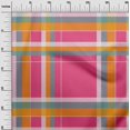 thumbnail image 2 of oneOone Cotton Poplin Fabric Madras Check Print Fabric By Yard 56 Inch Wide, 2 of 4