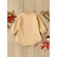 thumbnail image 3 of Faithtur Combinaison Bébé Automne Noël, Imprimé Lettre Père Noël Manches Longues Col Rond pour Garçons Filles, 3 of 9