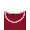 thumbnail image 4 of Robe de Nuit pour Femmes Pyjama en Coton - Femme Manches Courtes Col Rond Robe de Sommeil Chemise de Nuit Dames Été Ample et Décontractée Nuisette Pyjama, 4 of 5