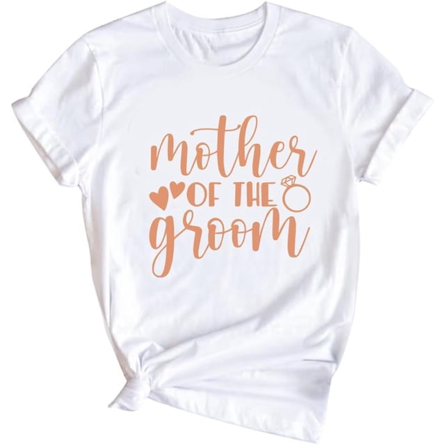 T-Shirt à Col Rond pour Femmes avec Imprimé Graphique - Manches Courtes, Haut Décontracté et Tendance avec Motif de Lettres