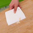 thumbnail image 2 of 2pcs Cake Scraper Cookie Biscuit Dough Spatula Chopper PP Plastic Baking Scraper Kitchen Bakery Tool, White, 2 of 9