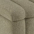 thumbnail image 5 of Bouclair Pouf de Rangement en Tissu Kaki, 5 of 5