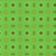 thumbnail image 1 of Ahgly Tapis d'Intérieur Lavable en Machine Carré Transitionnel Vert Émeraude, 7 Pieds Carré, 1 of 7