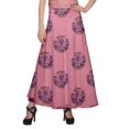 thumbnail image 1 of Moomaya Jupe Longue Imprimée pour Femmes Jupe Portefeuille Longue Filles Tenue Décontractée Vêtements, 1 of 6