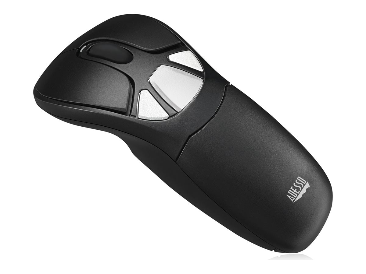Adesso iMouse P30 Air Mouse GO Plus - Mouse - right and left-handed - wireless - 2.4 GHz - USB wireless receiver