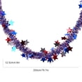 thumbnail image 3 of Ruban Rouge et Blanc Rouge Blanc et Bleu Fête de l'Indépendance Fleur Colorée Rouge Blanc Bleu Étoile à Cinq Branches Ruban Coloré Aménagement de Lieu, 3 of 9