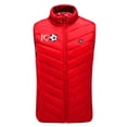 thumbnail image 5 of RXIRUCGD Plus Size Heated Coat For Men And Women 9 Heating Heated Jacket Winter Heating Coat( Red, Size:XL ), 5 of 5