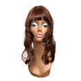 thumbnail image 4 of Female Bald Mannequin Head/ Display Stand/ Long Neck Multifunctional Durable Style D, 4 of 7