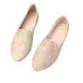 thumbnail image 1 of Chaussures Plates pour Femmes à Enfiler Bout Rond Confortables Ballerines pour Femmes Chaussures Habillées Mocassins, 1 of 4