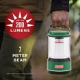 thumbnail image 3 of Coleman - Mini Lanterne à LED, 200 Lumens, Technologie de Protection de Batterie, Vert, 3 of 4