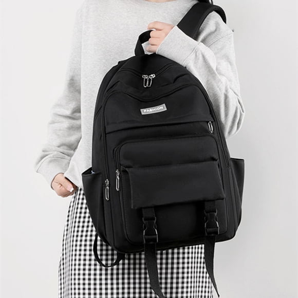 Stylish Lightweight Large Capacity Backpack for Students - Durable School Bookbag, Trendy College Daypack for Teen Students, Travel & Outdoor Use