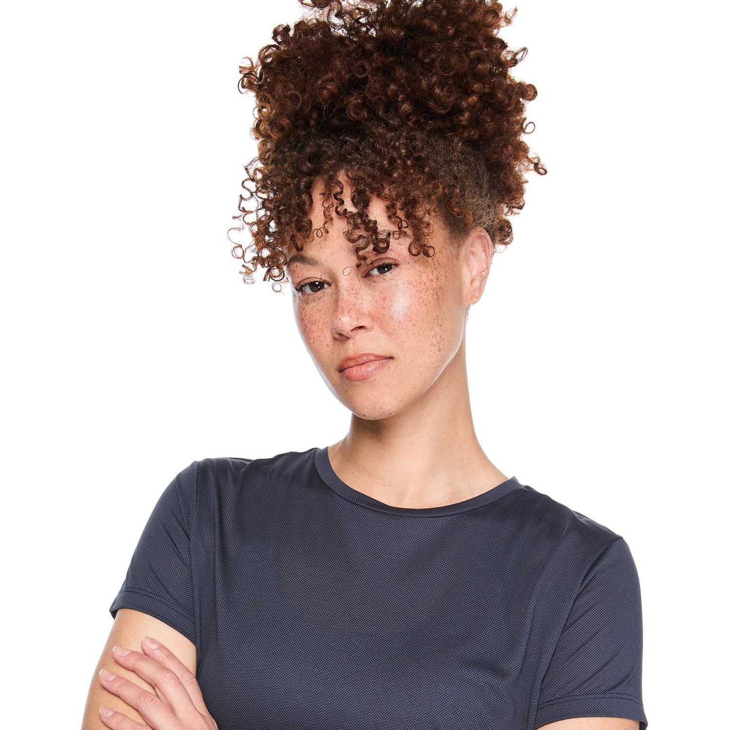 T-shirt à encolure ras du cou Athletic Works pour femmes
