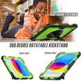 thumbnail image 3 of iPad 10th Generation Case 10.9 Inch with Screen Protector Pen Holder | iPad 10 Case A2757/A2777| Heavy Duty Shockproof Rugged Protective Case W/Handle Shoulder Strap for iPad 10th Gen, 3 of 6