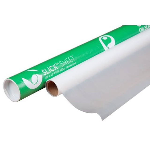 Oil Slick Sheet Labratory Grade PTFE Roll Solvent Resistant Alternative to Parchment Paper, 48x16"