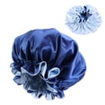 thumbnail image 1 of WIFKLSIIPG Bonnet Hair Layer Cap Bonnet Sleeping with Elastic Double Wrap Silk Band Satin Other, 1 of 1