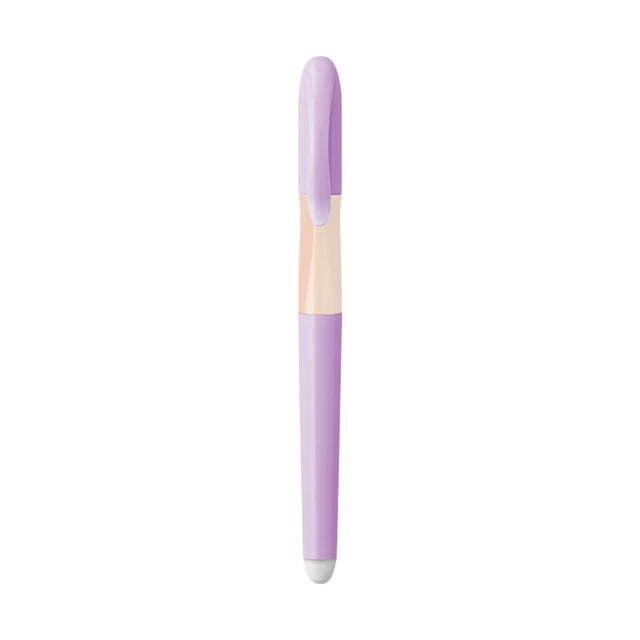 Purple No Sharpening Pencil With Eraser Eternal Pencil For Writing Drawing Durable Plastic Pencil With Replaceable Tip Beginner Practice Pencil For School Office 5.5 Inch Length