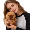 thumbnail image 4 of Roiihwy Capybara Stuffed Animal, Toddler Toys Plush Capybara Cute Baby Stuff for Adults, Kids Girls Boys Birthdays Gifts and Anniversaries, 4 of 8