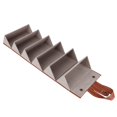 thumbnail image 3 of Travel Sunglasses Case, 6 Slots Sunglasses Travel Organizer Case, Hanging Design Collapsible Storage Case For Storage And Display Container Hanging Holder Brown, 3 of 8