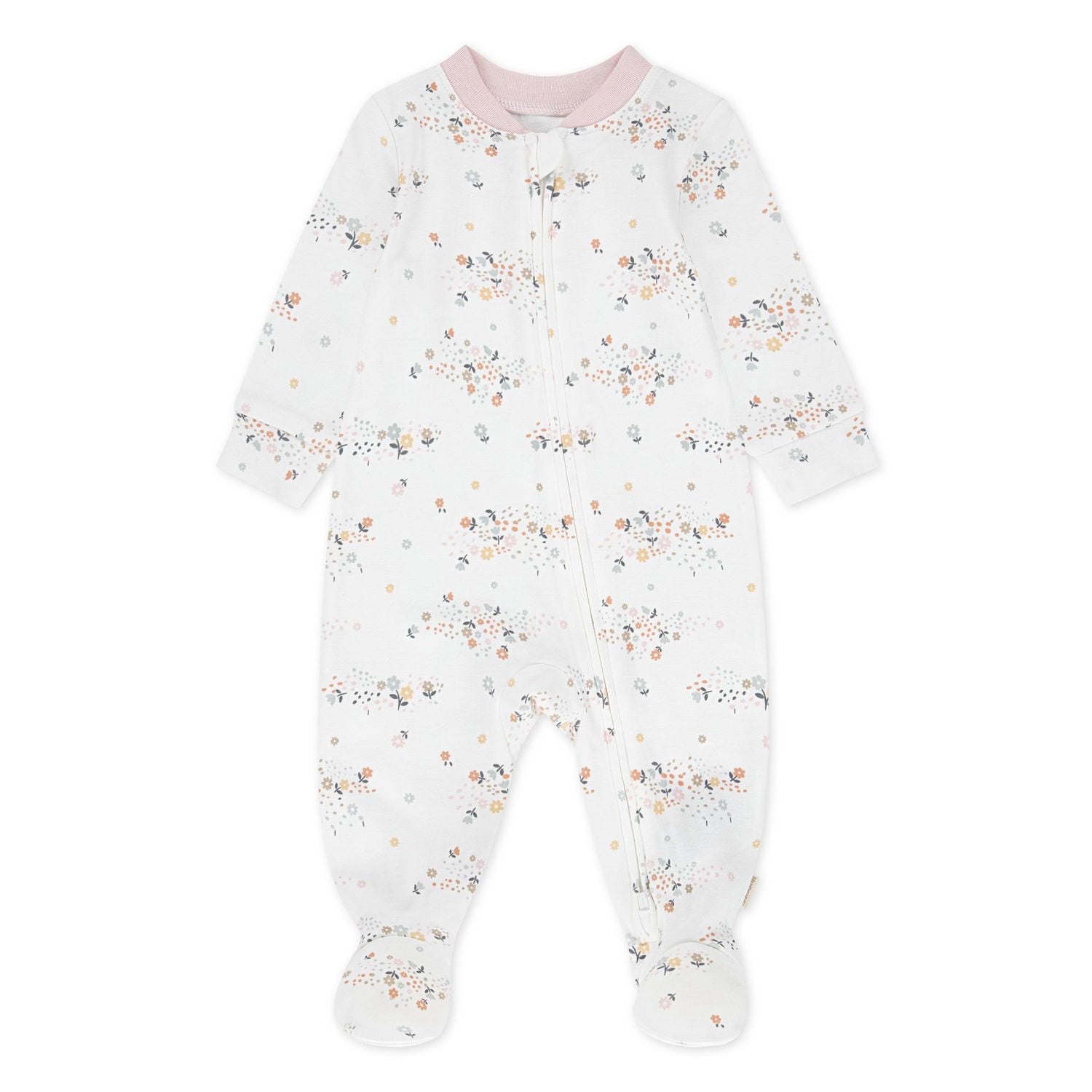 Huggies® Baby Girls' Layette Organic Cotton Footed Coverall