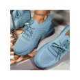 thumbnail image 3 of Innerwin Espadrilles pour Femmes Sport Course Chaussure en Maille Confort Chaussures Athlétiques Empeigne en Tricot Marche Bleu Clair 8.5, 3 of 3