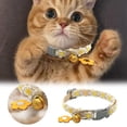 thumbnail image 1 of Pet Collars Cat Collar Breakaway And Pendant Adjustable Collars For Small Cats Party Collar Neck Ring, 1 of 4