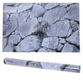 thumbnail image 1 of Rock Stone Background Decorative Sticker Wall Picture Landscape Painting for Aquarium Fish Tank76 x 46cm, 1 of 10