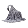 thumbnail image 2 of Weekly Deals! Gspmoly 100X120Cm Super Soft Warm Solid Warm Fleece Blanket Throw Rug Sofa Bedding Weekly Deals, 2 of 4