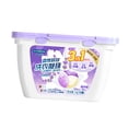 thumbnail image 3 of jifeng Liquid Laundry Detergent Capsule 3 in 1 Concentrated Washing Liquid Capsules Lavender 25PCS Box, 3 of 9