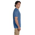 thumbnail image 2 of Hanes ComfortBlend EcoSmart Men`s Crewneck T-Shirt, S, Heather Blue, 2 of 3