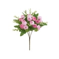 thumbnail image 1 of LSLJS Fleurs Artificielles Fleurs de Mariage Simulées Bouquet en Soie Réutilisable de Noblesse Consort Tea Buds pour Décoration de Table de Réception de Mariage à la Maison Fête Bureau Fleurs Artificielles, 1 of 5