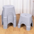 thumbnail image 4 of Tunhigl Stool For Toilet Low Stepping Stool With Nonslip Base Enhanced Stability For Bathroom Use Elegant For Adults For Living Room And Shower, 4 of 6