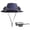 C, variant on Wide Solar Fan Outdoor Fishing Hat Men Sun Hat With Solar Fan Fishing Hats 3 Speed Adjustable Fan Hat