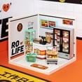 thumbnail image 2 of Rolife Building Model Kit Super Creator Energy Supply Store Plastic DIY Miniature House Kit DW002, 2 of 3