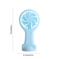 thumbnail image 3 of EGNMCR Portable Fan Desk Fan Handheld Fan Portable Handheld Fan Desktop Student Handheld Fan USB Charging Mini Fan mini fan, 3 of 7