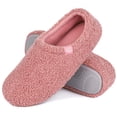 thumbnail image 1 of HomeTop Pantoufles Mocassins pour Femmes en Fourrure Bouclée Duveteuse à Mousse Mémoire avec Doublure en Molleton Polaire, 1 of 6