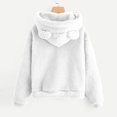 thumbnail image 4 of T-Shirts à Manches Longues pour Femmes Mode Automne Col Rond T-Shirt à Manches Longues Blouse à Capuche Unie Hauts T-Shirts Longs pour Femmes T-Shirts d'Été pour Femmes Hauts à Manches Longues pour Femmes, 4 of 4