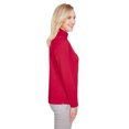 thumbnail image 3 of Ladies' Advantage Snag Protection Plus IL Quarter-Zip - RED - L, 3 of 3