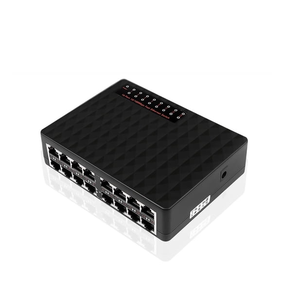 10/100Mbps 5 16 Port Network Switch Fast Ethernet Smart Switcher High Performance RJ45 Hub Internet Splitter ,Security
