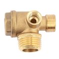 thumbnail image 2 of 1 Three-Way Air Compressor Check Valve Direct Connection Air Compressor Check Valve,Valve Port: 20mm 16mm 10mm, 2 of 9
