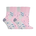 thumbnail image 1 of Gentle Grip - 6 Pairs Ladies Gentle Grip Non Elastic Crew Socks, 1 of 2