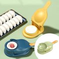thumbnail image 2 of Dumpling Maker 2 In 1 Dumpling Tool Manual Dumpling Dough Dumpling Making Device Machine Multifunctional For Home Kitchen Use Darling Dumplings Dumpling Wrap Dumpling Stainless Dough Roller compatible, 2 of 8