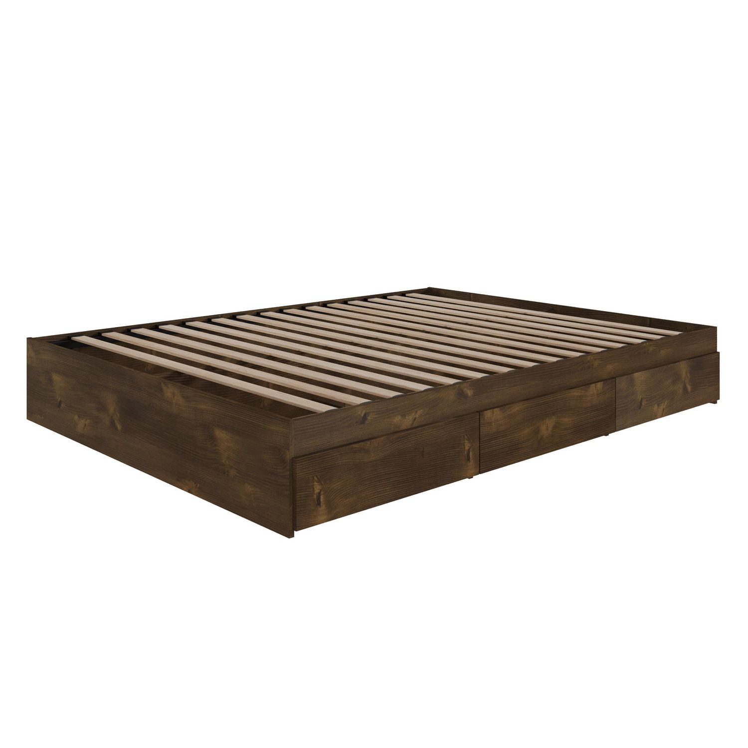 Lit rangement 3 tiroirs Nocce de Nexera, Truffe