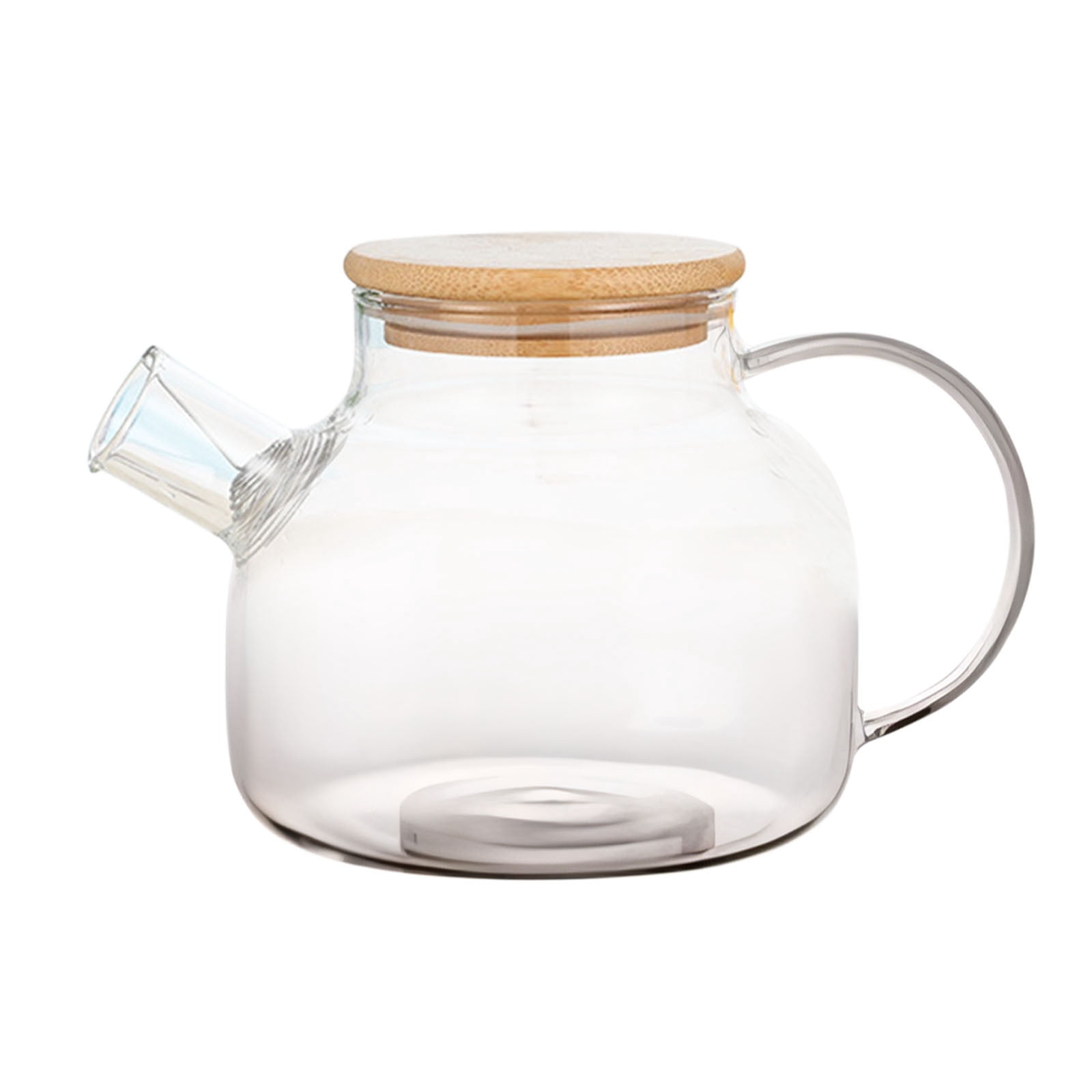 Bouilloire d'Eau Chaude Grande Capacité en Acier, Bouilloire d'Eau Froide en Verre Borosilicaté Élevé pour la Maison, Bouilloire d'Eau Froide en Verre Transparent0