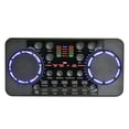 thumbnail image 2 of pitrice V300 USB External Sound Card PC Voice Change Audio Mixer Mobile Phone Sound Effects Black Computer Blue-Tooth Pairing Multifunctional for Phone PC, 2 of 9